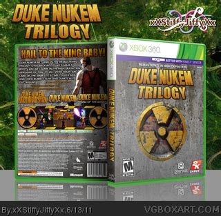 Duke Nukem Trilogy Xbox 360 Box Art Cover by 